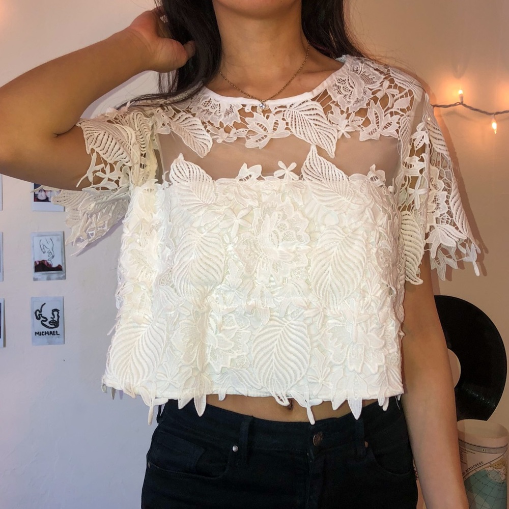 RARE STYLENANDA FLORAL HANDMADE TOP